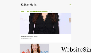 k-star-holic.blogspot.com Screenshot