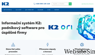 k2.cz Screenshot