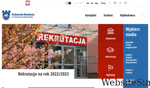 ka.edu.pl Screenshot