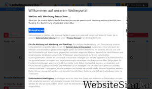 kachelmannwetter.com Screenshot