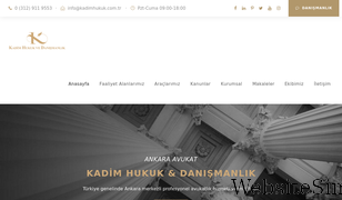 kadimhukuk.com.tr Screenshot