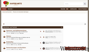kaffee-netz.de Screenshot