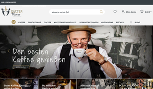 kaffeeroesterei-kirmse.de Screenshot