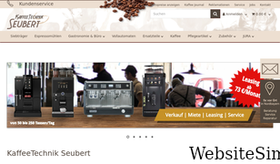 kaffeetechnik-shop.de Screenshot