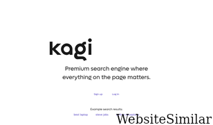 kagi.com Screenshot
