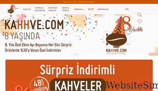 kahhve.com Screenshot