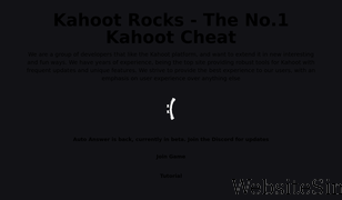 kahoot.rocks Screenshot