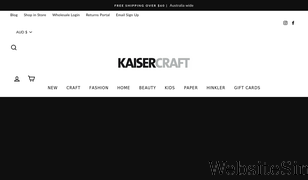 kaisercraft.com.au Screenshot