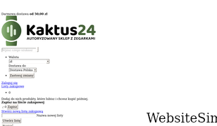 kaktus24.pl Screenshot
