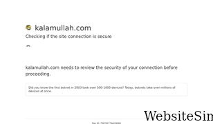 kalamullah.com Screenshot