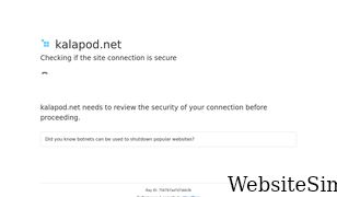 kalapod.net Screenshot