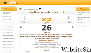 kalbi.pl Screenshot