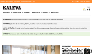 kaleva.fi Screenshot