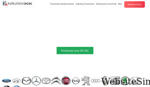 kalkulator-oc-ac.auto.pl Screenshot