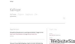 kalliope.org Screenshot