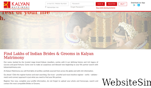 kalyanmatrimony.com Screenshot