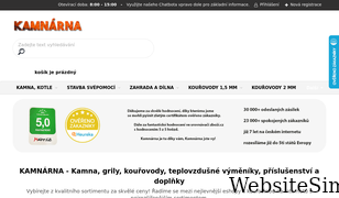 kamnarna.cz Screenshot