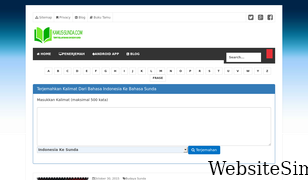 kamus-sunda.com Screenshot
