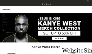 kanyewestmerchandise.net Screenshot