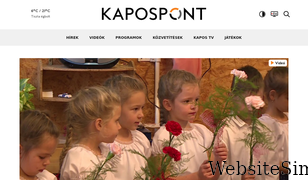 kapos.hu Screenshot