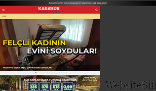 karabukderinhaber.com Screenshot