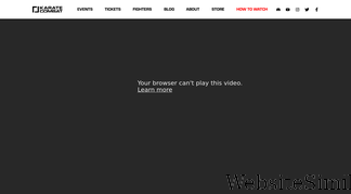 karate.com Screenshot