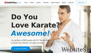 karatebyjesse.com Screenshot