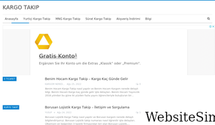 kargo-takip.org Screenshot