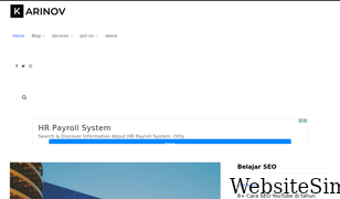 karinov.co.id Screenshot