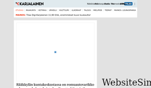 karjalainen.fi Screenshot