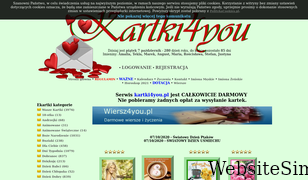 kartki4you.pl Screenshot
