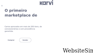 karvi.com.br Screenshot