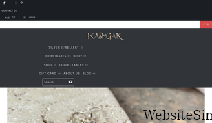 kashgar.com.au Screenshot