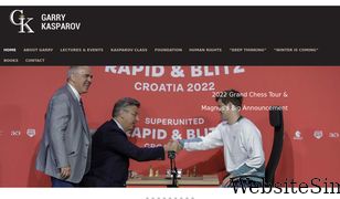 kasparov.com Screenshot
