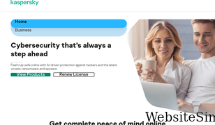 kaspersky.ca Screenshot