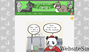 katraccoon.com Screenshot