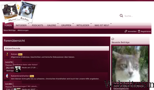 katzen-forum.de Screenshot