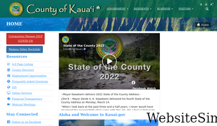 kauai.gov Screenshot