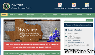 kaufman-cad.org Screenshot
