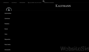 kaufmann.cl Screenshot