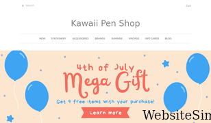 kawaiipenshop.com Screenshot