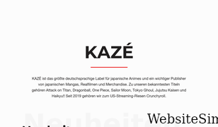 kaze-online.de Screenshot
