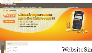 kbsec.com.vn Screenshot