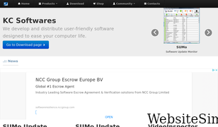 kcsoftwares.com Screenshot