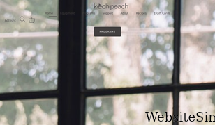 keechpeach.fit Screenshot