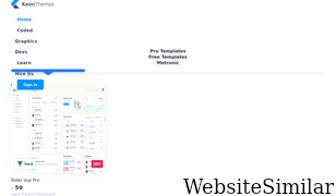 keenthemes.com Screenshot