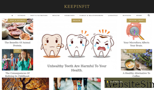 keepinfit.net Screenshot