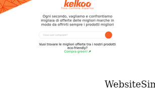 kelkoo.it Screenshot