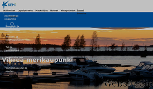 kemi.fi Screenshot