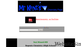 kentchemistry.com Screenshot